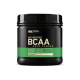 Optimum Nutrition BCAA poudre instantisée sans arôme, facile à mélanger après l’entraînement.