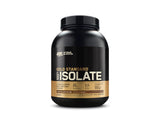 Boîte Optimum Nutrition Gold Standard Isolate en emballage clair et attrayant.