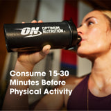 Optimum Nutrition Gold Standard Pre-Workout, dose caféine par portion pour concentration
