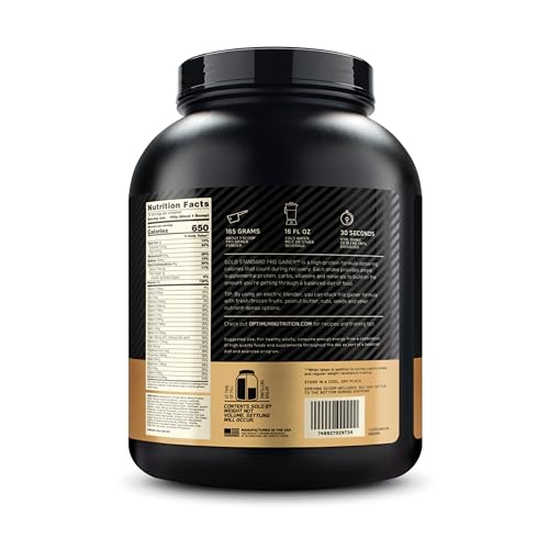 Optimum Nutrition Gold Standard Pro Gainer complément protéiné recherché pour récupération
