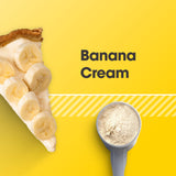 Optimum Nutrition Gold Standard Whey Banane Crème, bouchon-dosage – dosage précis après l'effort.