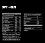 Optimum Nutrition Opti-Men, mélange Phyto avec fruits et légumes pour nutriments variés.