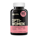 Opti-Women de Optimum Nutrition: bouteille de gélules favorisant l’immunité et l’énergie.