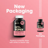 Ingrédients d’Opti-Women: vitamines et minéraux essentiels pour les femmes actives.