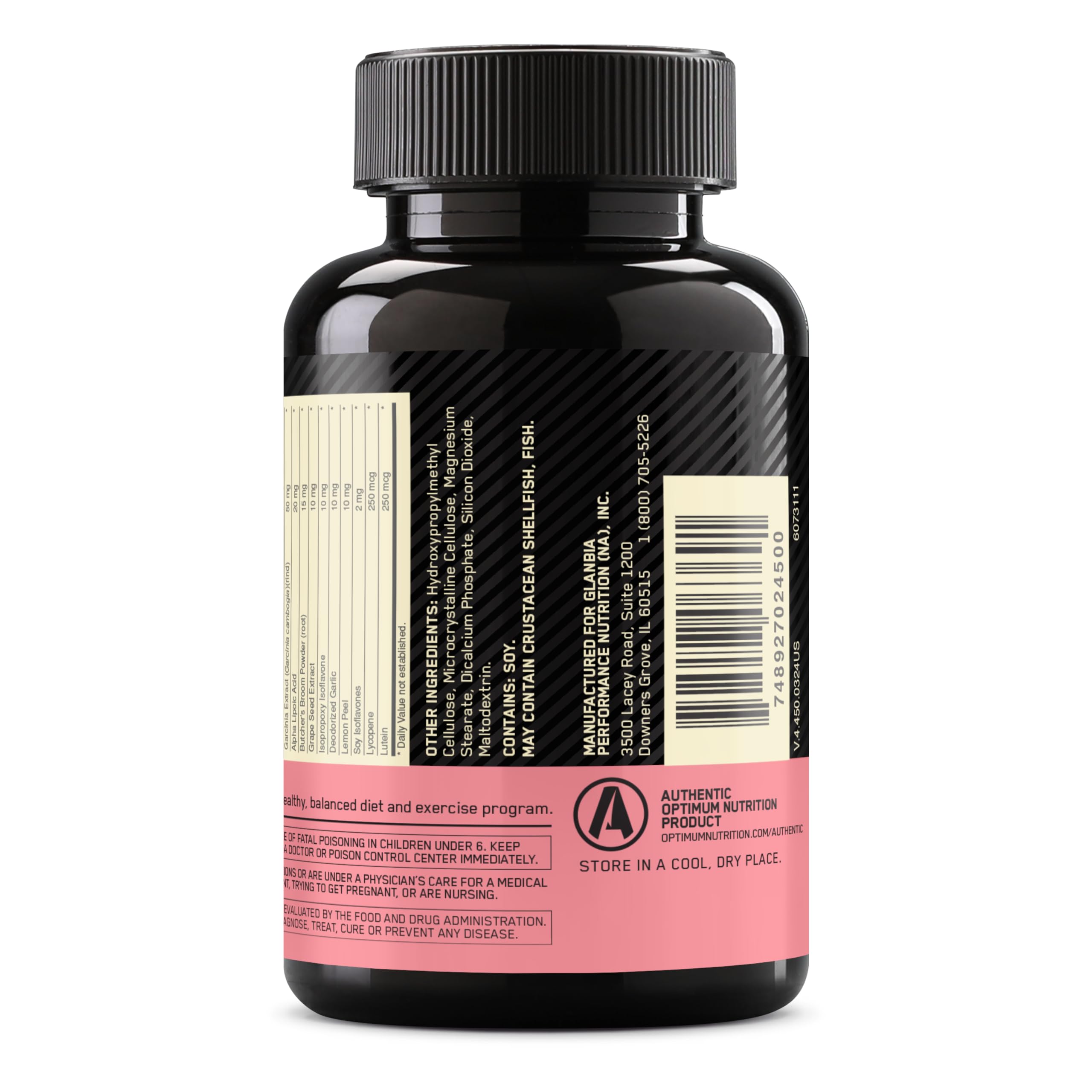 Optimum Nutrition Opti-Women mode de vie actif, usage quotidien pratique.