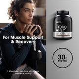 Optimum Nutrition Platinum Hydrowhey arômes naturels et artificiels pour un goût riche.