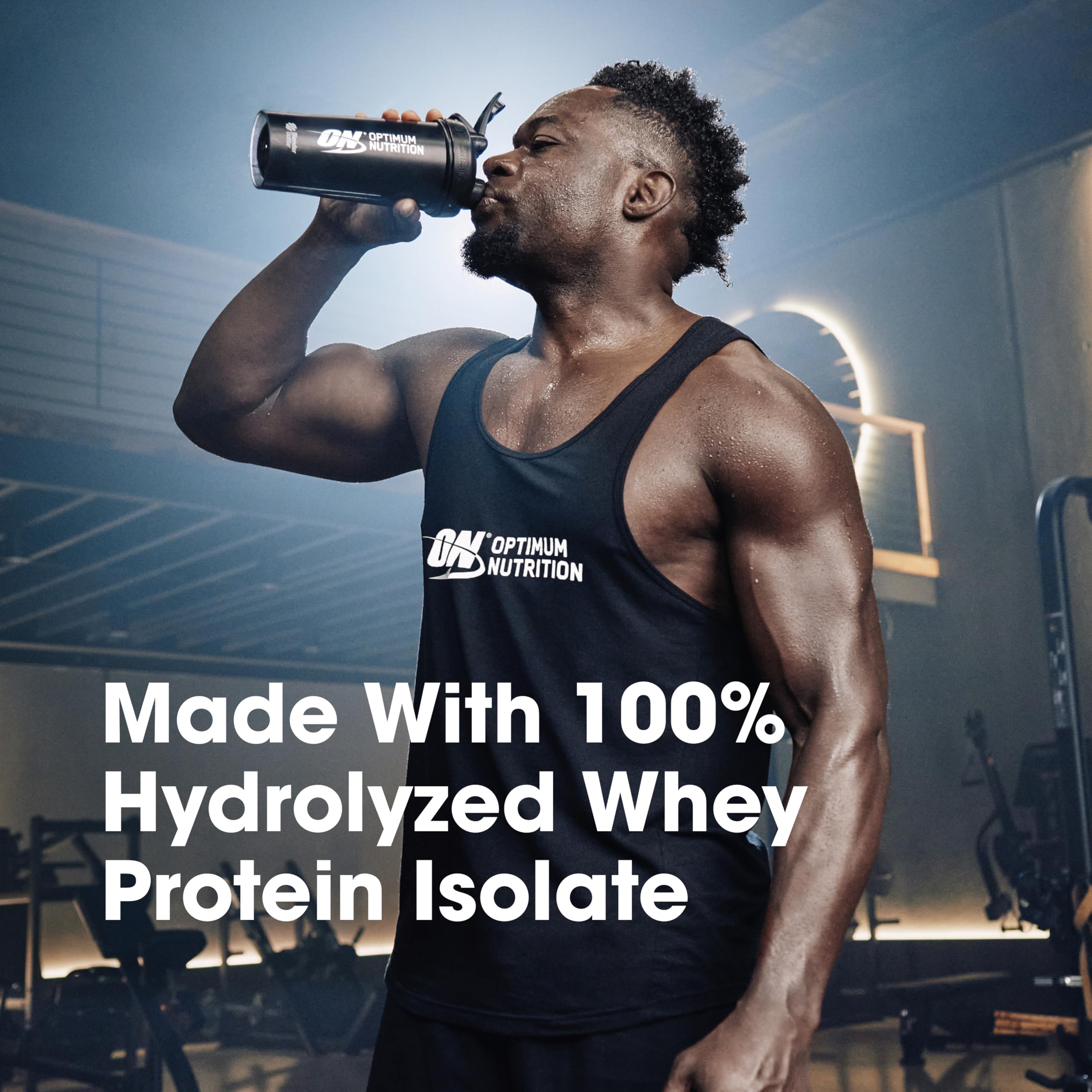 Shaker montrant mélange rapide et homogène Hydrowhey
