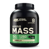 Optimum Nutrition Serious Mass, bouteille vanille prête à consommer shake nourrissant.