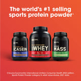 Optimum Nutrition Serious Mass – étiquette nutritionnelle détaillée et lisible.