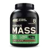 Optimum Nutrition Serious Mass – poudre chocolat veloutée, idéale pour la prise de masse après l’entraînement