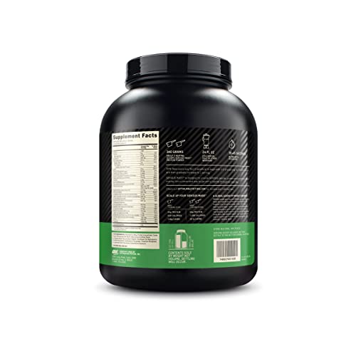 Optimum Nutrition Serious Mass – Shake après entraînement, apport calorique pratique.