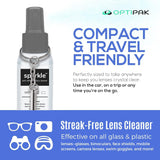 Optipak Sparkle — Chiffon microfibre 6x7: enlève poussière et traces sur lentilles.