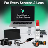 Optipak Sparkle: kit nettoyage quotidien pour lunettes et appareils.