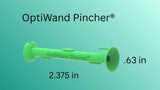 OptiWand Pincher design en silicone et grip anti dérapant pour la sécurité.