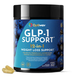 Optiwav GLP-1 Support – bouteille visible, soutien naturel de l'appétit et du métabolisme