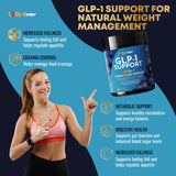 Optiwav GLP-1 Support – capsules prêtes à être prises avant le repas