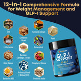 Optiwav GLP-1 Support – emballage présentant la formule vegan et transparente