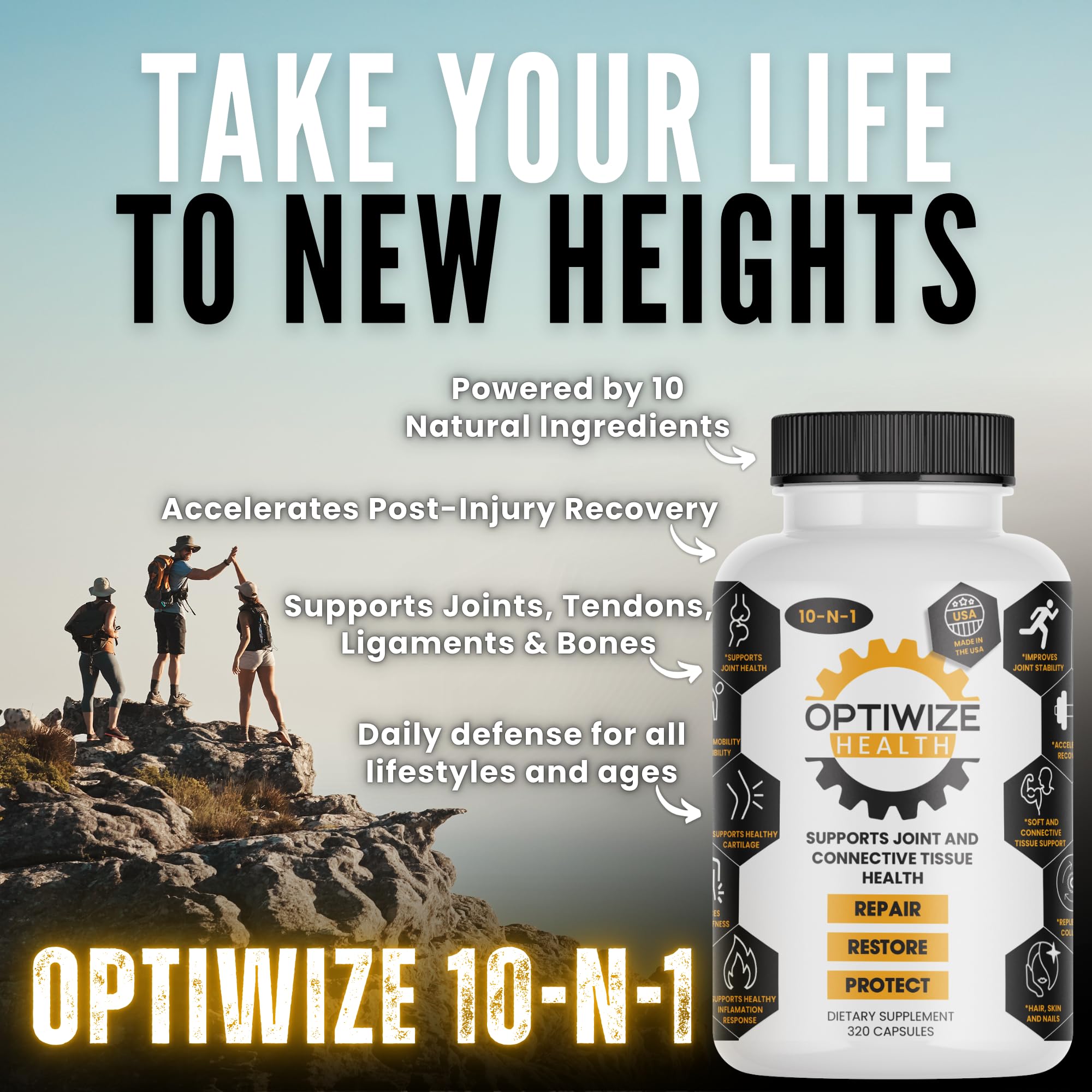 OptiWize fabrique aux Etats-Unis, contrôle qualité et traçabilité.