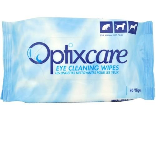 Lingette OptixCare pour nettoyer les yeux sensibles et éliminer les débris.