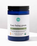 Ora Organic Greens Powder emballage durable et format pratique pour le quotidien.