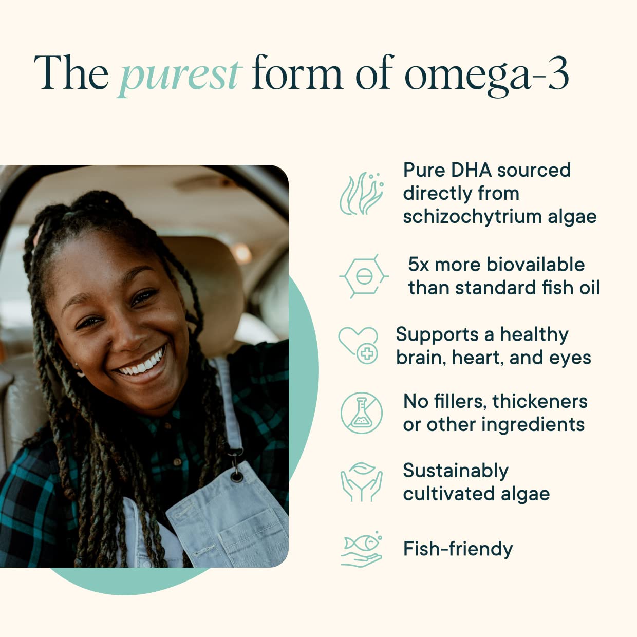 Ora Organic oméga-3 DHA – utilisation quotidienne, dans la routine bien-être.