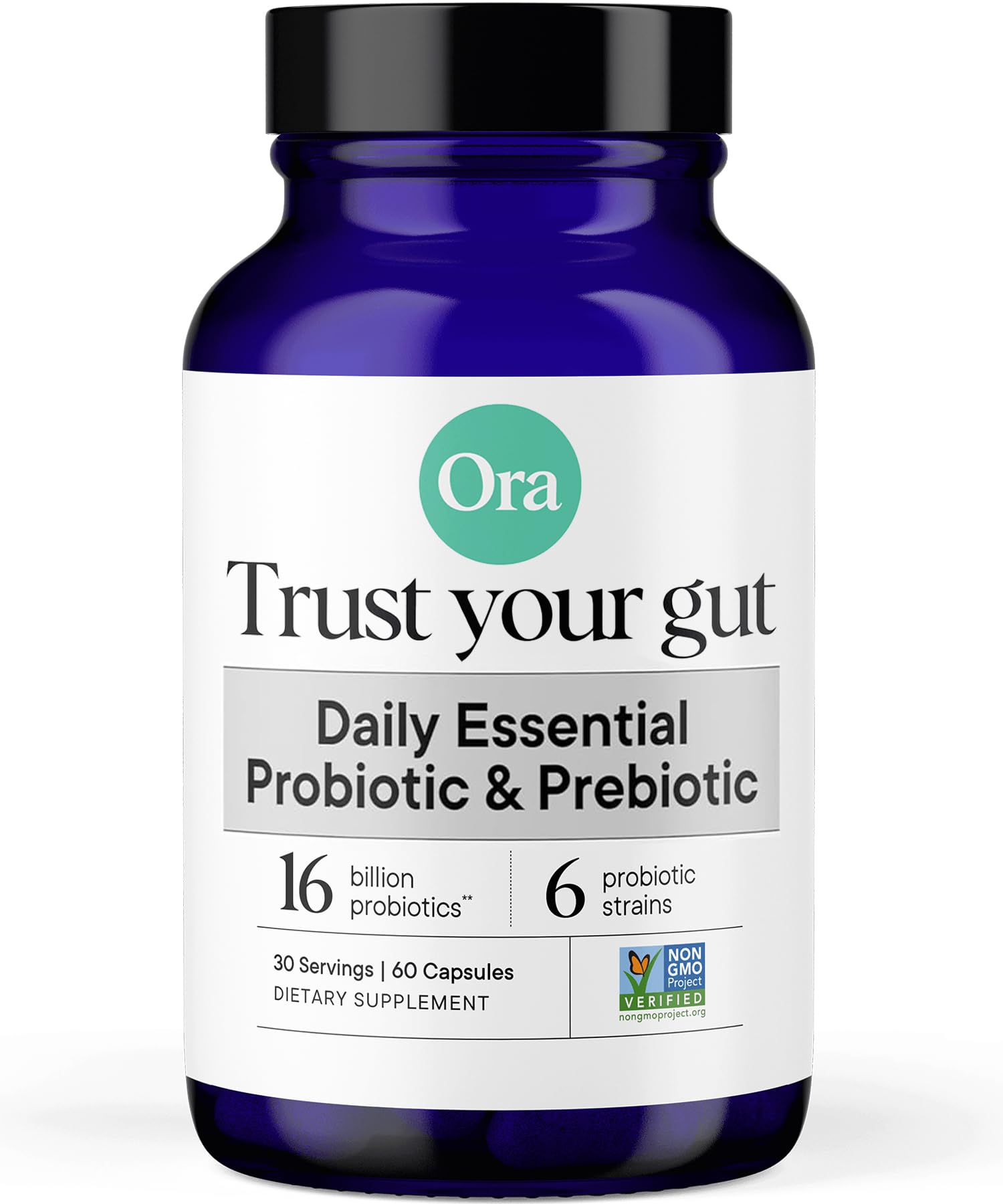 Ora Organic Probiotiques en bouteille, pratique pour le quotidien et le confort digestif