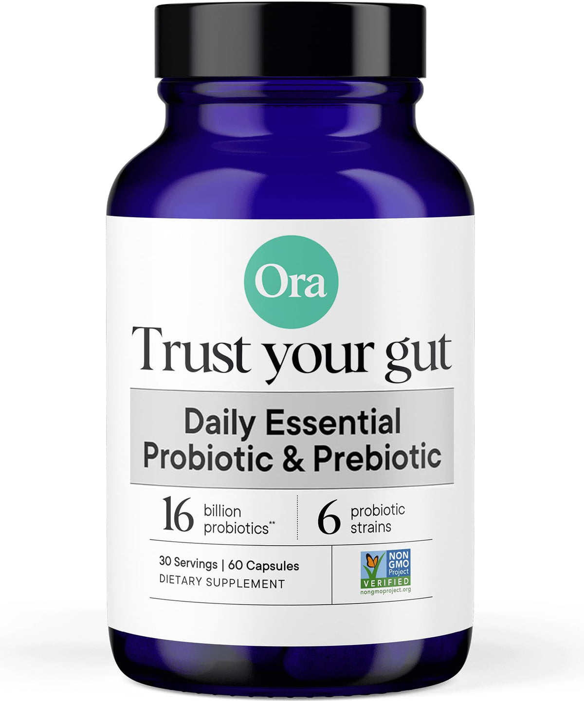 Ora Organic Probiotiques en bouteille, pratique pour le quotidien et le confort digestif