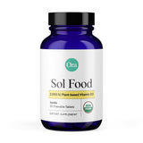 Ora Organic Vitamine D3 2000IU, bonbons vanille véganes, douceur naturelle pour l’énergie.