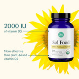Ora Organic Vitamine D3 2000IU, lecithine bio, formulation simple et pure.