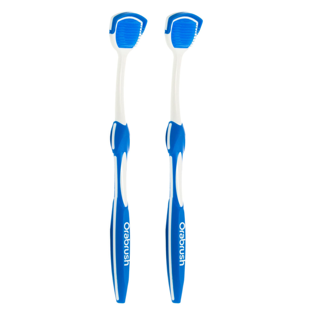 Orabrush nettoyeur langue, vue d’ensemble, pour une haleine plus fraîche.