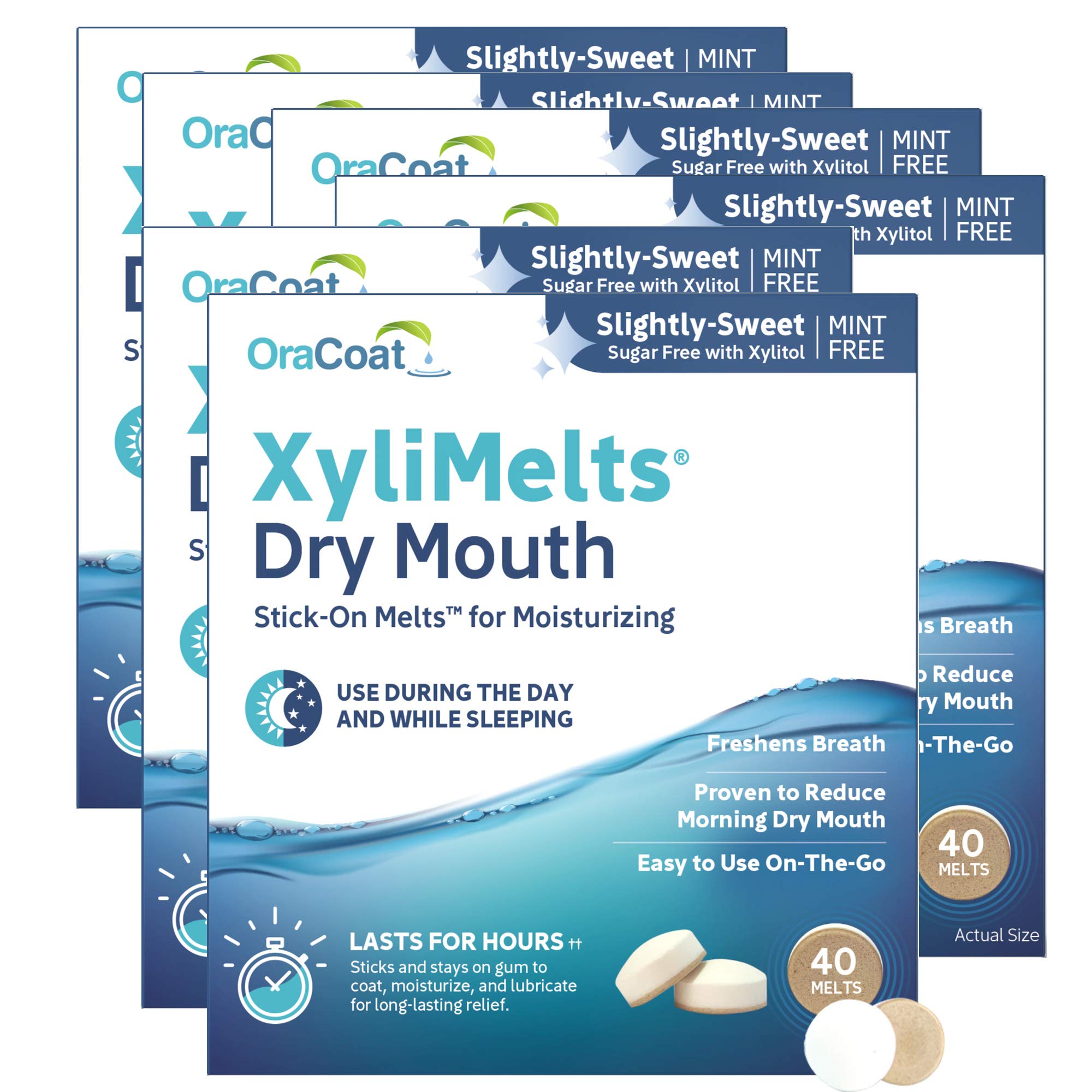 Oracoat XyliMelts: emballage blister pratique pour voyager et ranger facilement