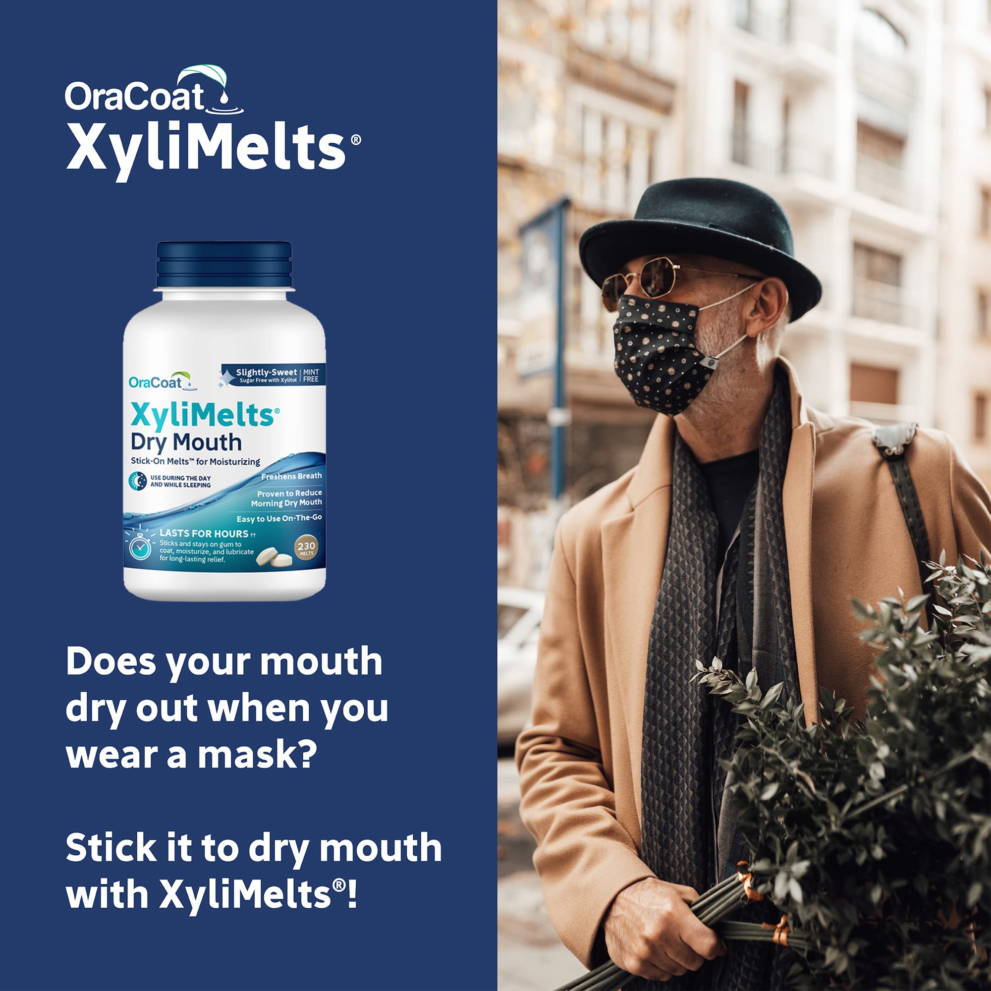 Utilisation mobile des disques Oracoat XyliMelts pendant les déplacements.