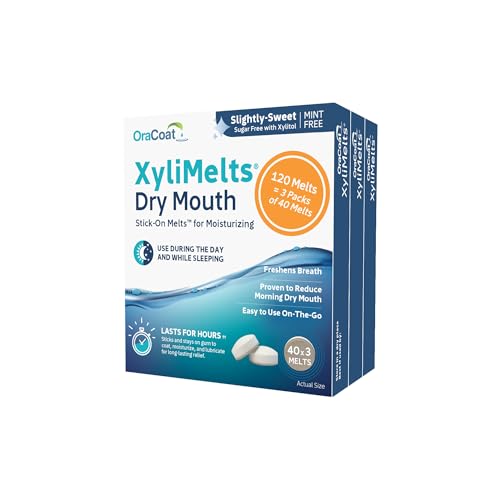 Pack 3 x 40 unités Oracoat XyliMelts pour usage quotidien.