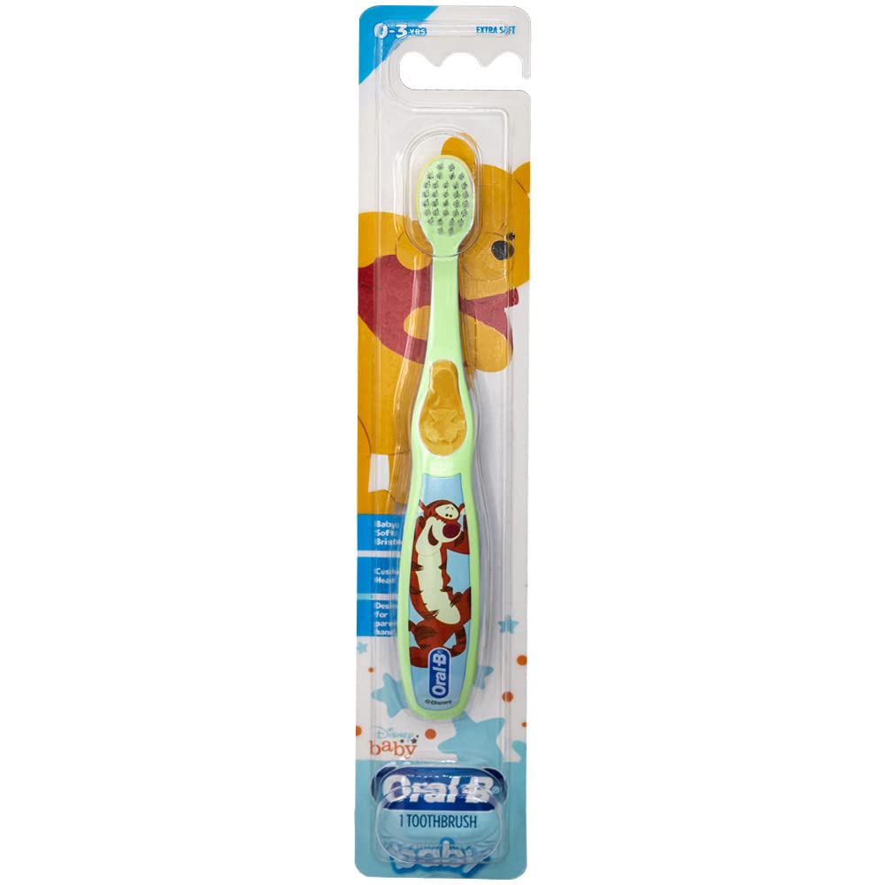 Oral-B brosse-bebe-pooh-gencives-sensibles: douceur adaptée pour les gencives fragiles.