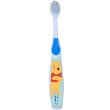 Oral-B brosse-bebe-pooh-poignee-antiderapante: prise en main sûre pour les parents.