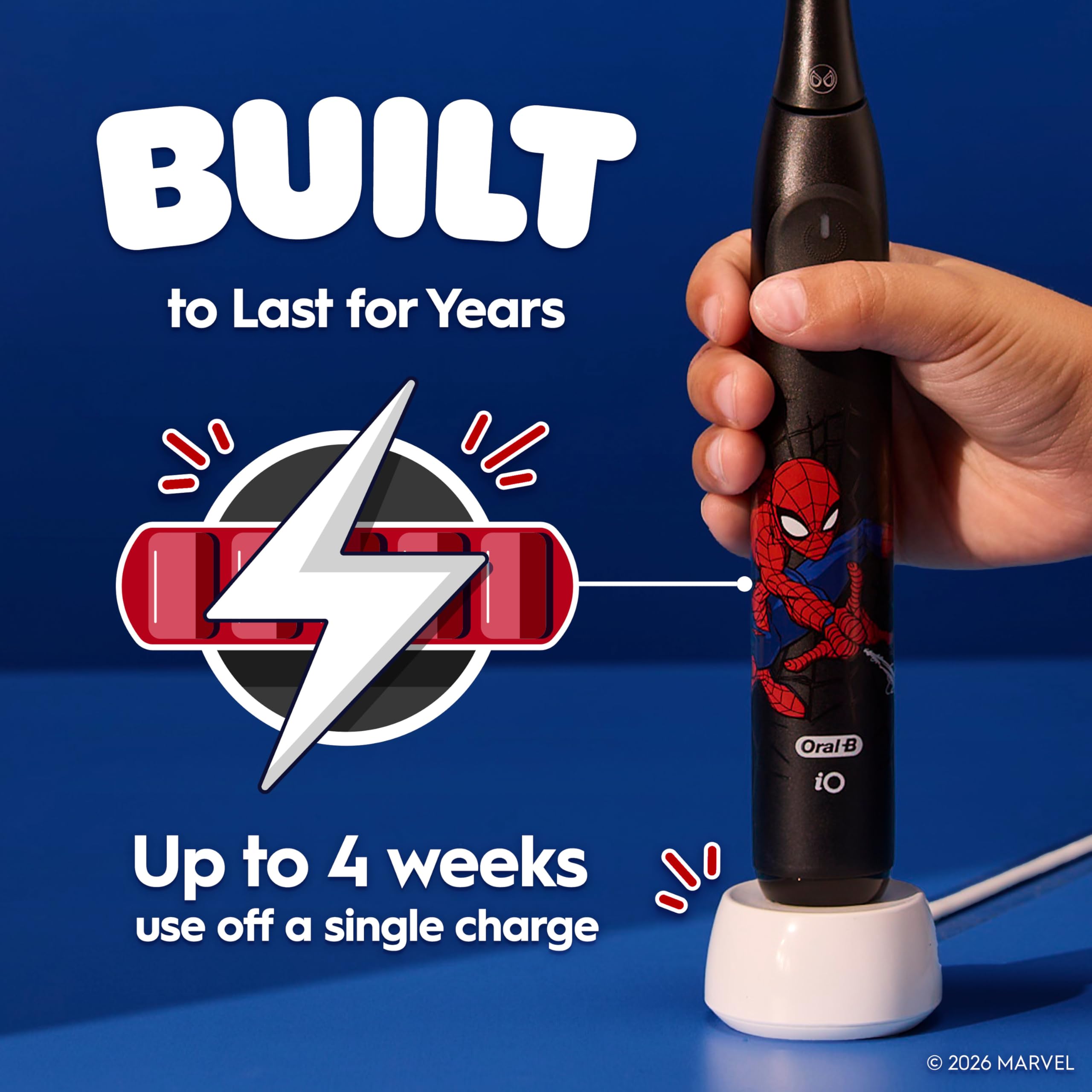 Oral-B iO Kids Spiderman – trousse de voyage pratique pour transporter l appareil