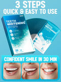 Oralfree Bandes blanchiment dents saveur menthe pour une haleine fraîche après application
