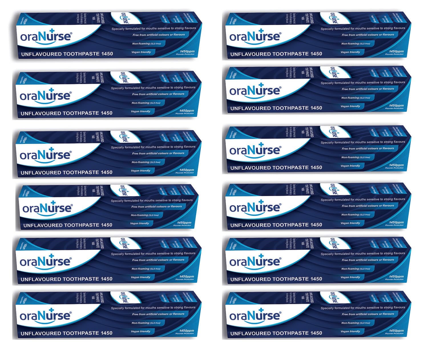 Oranurse dentifrice sans parfum 50 ml, image principale, idéal pour sensibilité au goût