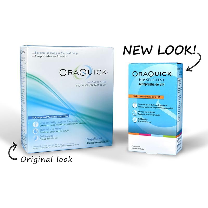 OraQuick écoouvillon bucal prêt à l’emploi, sans aiguilles et sans douleur.