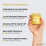 Soin d'hiver pour peau sèche avec Touchy Skin Salve d'Ora's Amazing Herbal.