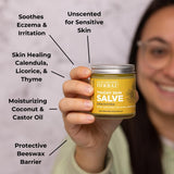 Ora's Amazing Herbal ingrédients calendula et thym pour apaiser la peau sensible.