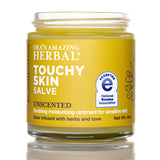 Ora's Amazing Herbal pot de pommade Touchy Skin pour peau sensible.