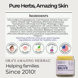 Baume Lavande Ora's Amazing Herbal sans parabènes et non testé sur les animaux.