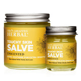 Ora's Amazing Herbal Touchy Skin Salve — bouteille 1 oz pour peau sensible.