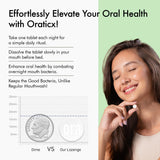 OraTicx Green Breath pastilles qui se dissolvent lentement en bouche