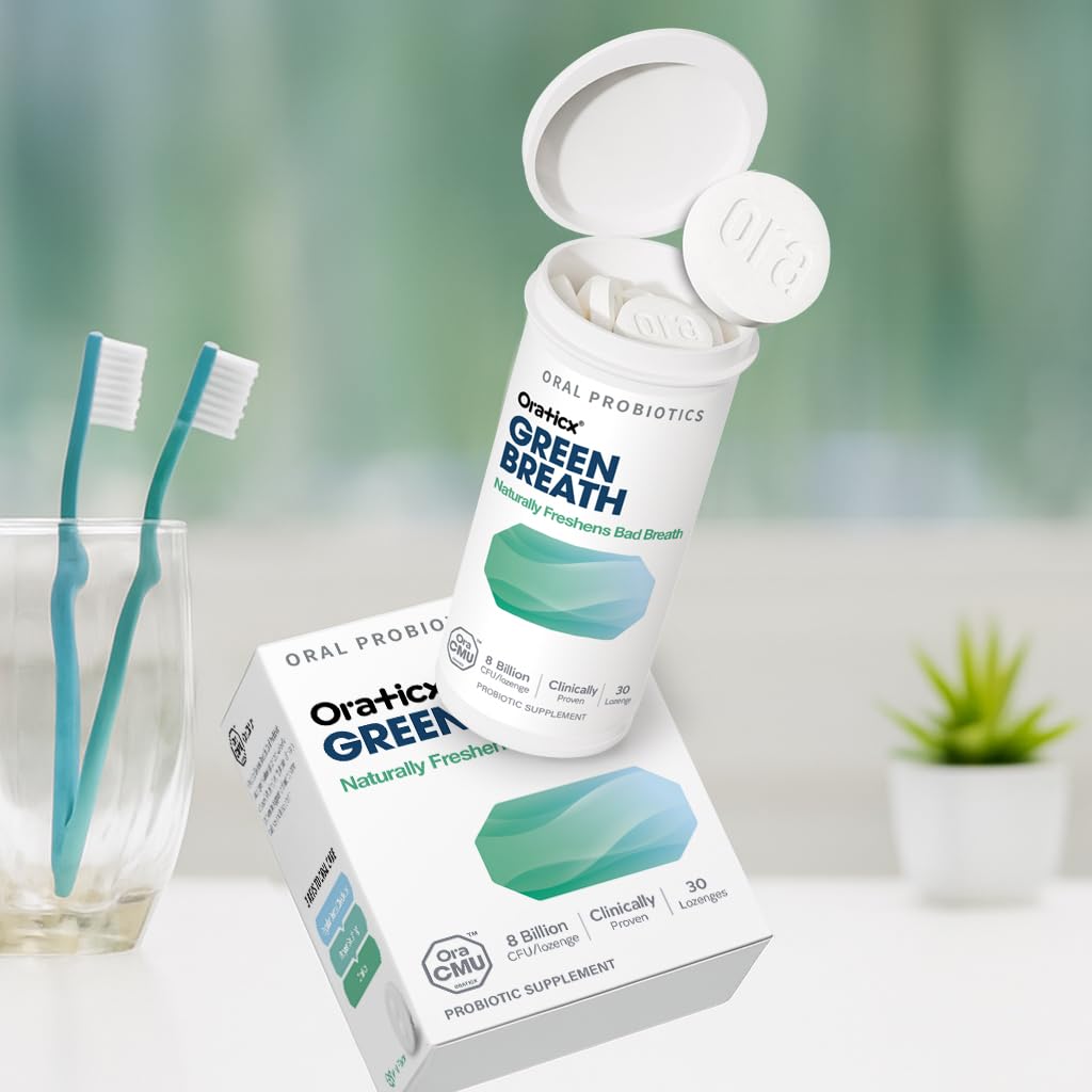 OraTicx Green Breath produit sans réfrigération, pratique à transporter