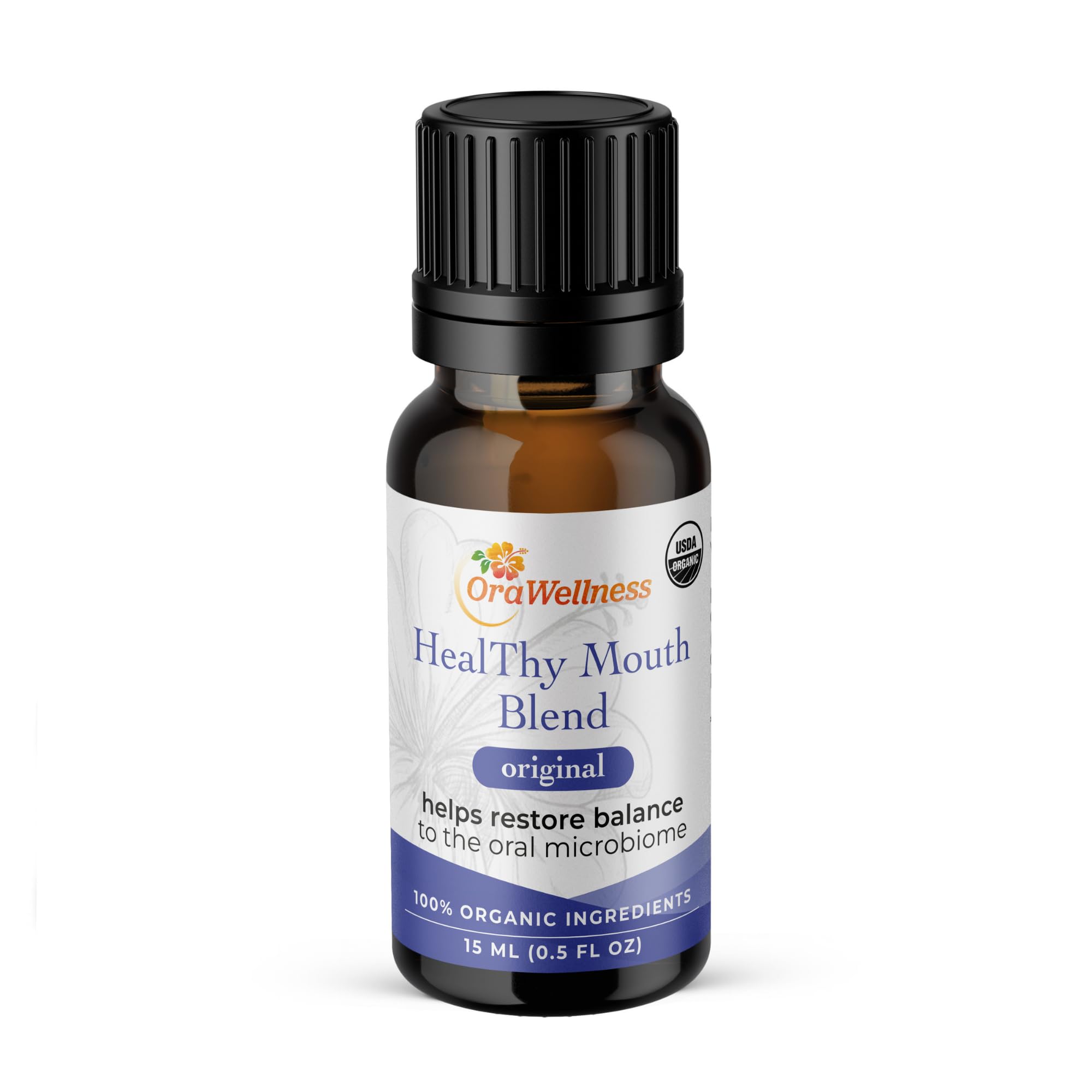 OraWellness huile-bouche: bouteille pratique pour l'hygiène buccale quotidienne.
