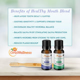 OraWellness Huile-dent Nut Free – goutte dans l'eau, rinçage rafraîchissant.