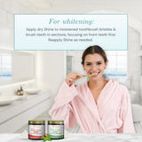 Utilisation familiale avec Shine: 60 g pour environ 200 usages