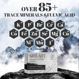ORBILIVE Shilajit - Contenu riche en acide fulvique et minéraux.